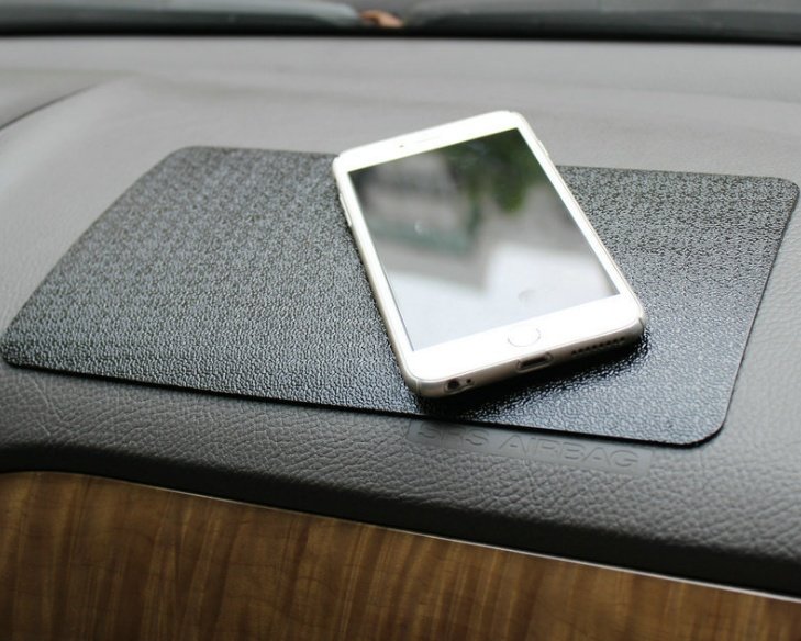 Car mat large mesh pattern Super sticky 180 degrees can not be summer sun pu spider ornaments storage mat - Image 4