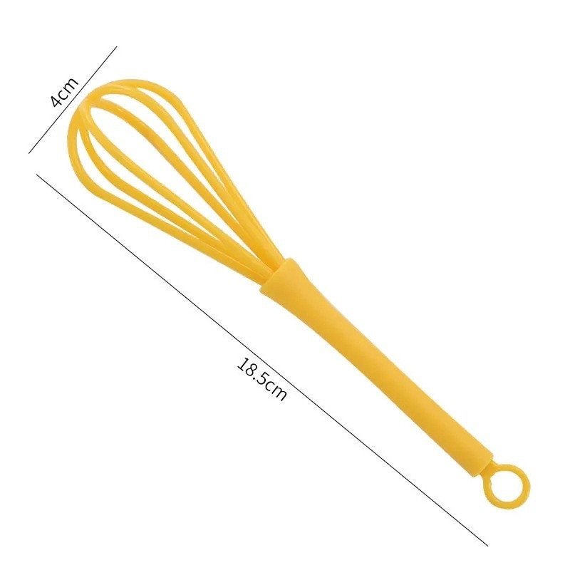 Plastic Creative Mini Manual Eggbeater Baking Gadget - Image 8